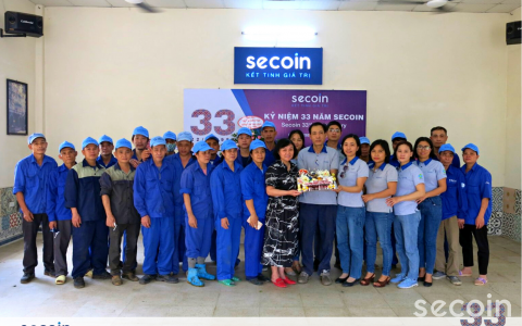 Secoin - Kỷ niệm 33 năm thành lập